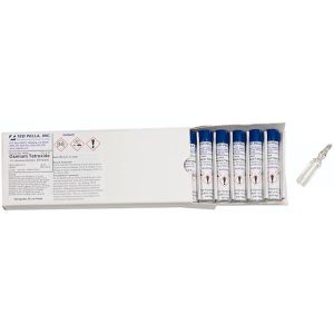 OsO₄ tetroxido de osmio 4% acuoso, ampollas 10 x 2 ml