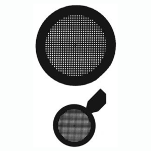 Rejillas TEM con pestaña y marca central - Pelco marked grids