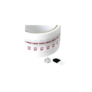 Discos conductivos de carbono formato rollo - Ø12.5mm x 250