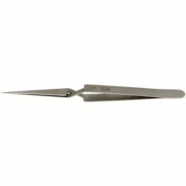 Pinzas laboratorio reversas Dumont® NOC - Crossover Self-Closing