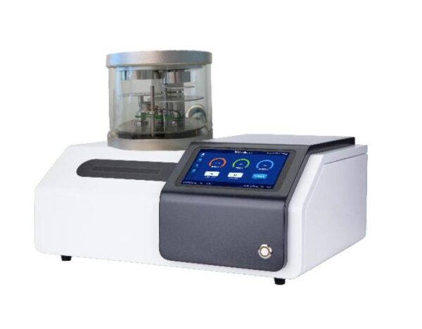 Equipo combinado alto vacío sputter coater + evaporador carbono